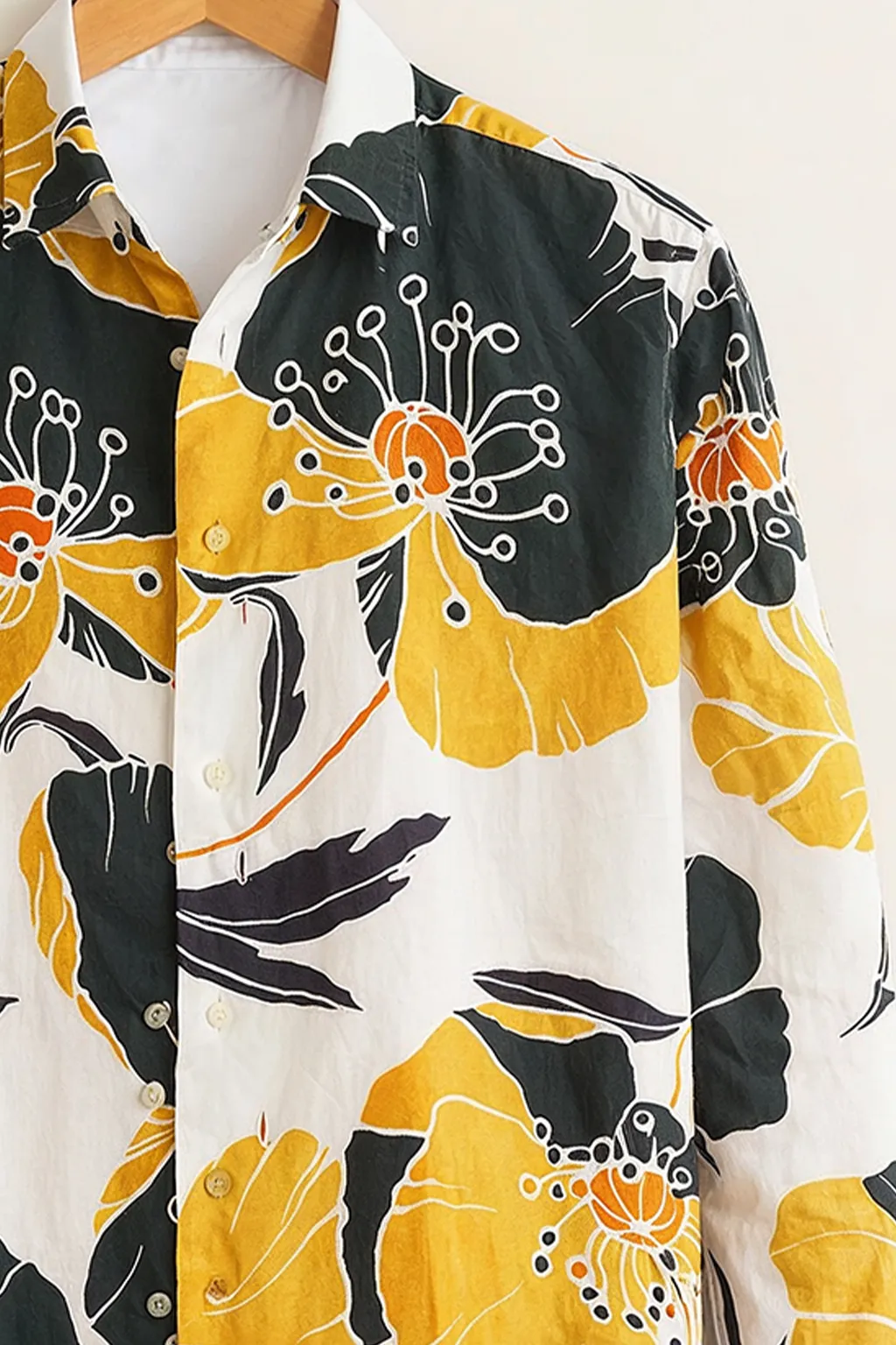 Heritage Sunflower Print Shirt - Image 3